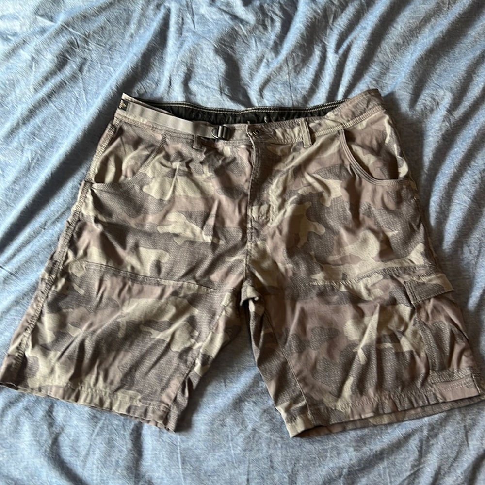 Prana Stretch Zion Shorts 10” Inseam 38” Waist
